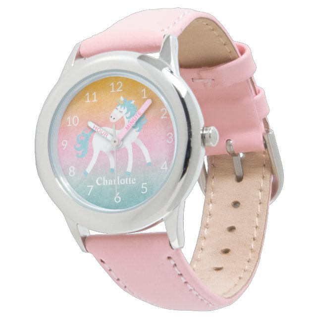 Kids unicorn watch (Angled)