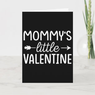 Kids Valentine Day Toddler Mommys Little Valentine Card