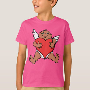 Kid's Valentine Shirts Cupid  Jeresy Shirts