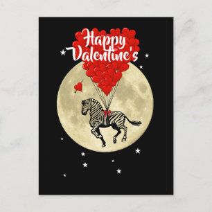 Kids Valentine's day Announcement Postcard