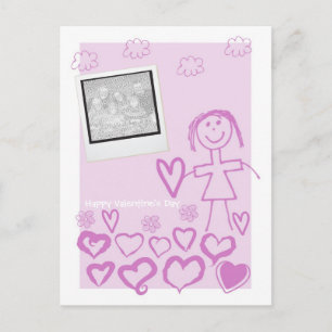 Kids Valentine's Day Postcards