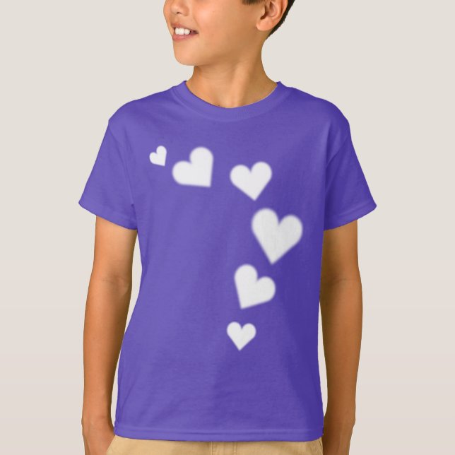 Kid's Valentine's Shirt Organic Valentine T-shirt (Front)
