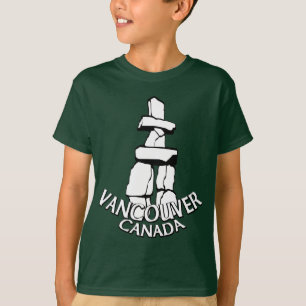 Kid's Vancouver Souvenir T-shirt Organic Tee Shirt