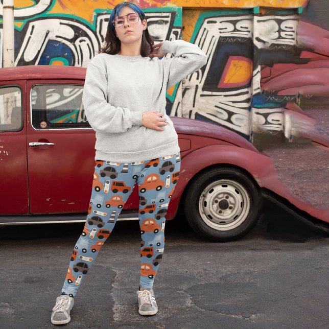 Kids Vehicles Capri Leggings (Creator Uploaded)