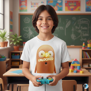 Kids Video Gaming Level 5 Unlocked  T-Shirt