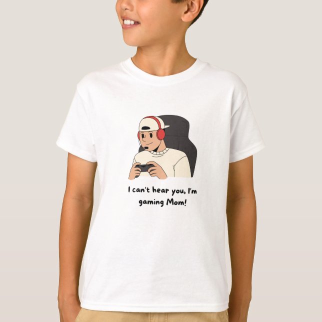 Kids Video Gaming T-Shirt (Front)