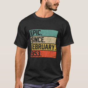 Kids Vintage Boys Girls 8Th Birthday Epic Since Fe T-Shirt
