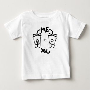 Kids vs parents dynamics joke baby T-Shirt