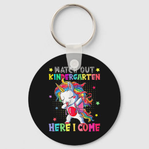 Kids Watch Out Kindergarten Here I Come Back To Sc Key Ring
