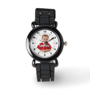 Kid's Watch - Personalized - Silver Glitter