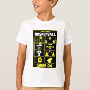 Kids Wheelchair Basketball Players      T-Shirt