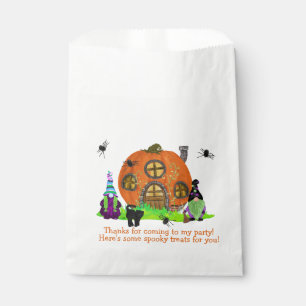 Kids Whimsical Gnomes Halloween  Favour Bags