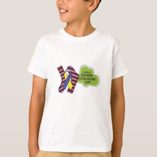 kid's world down syndrome day t-shirt