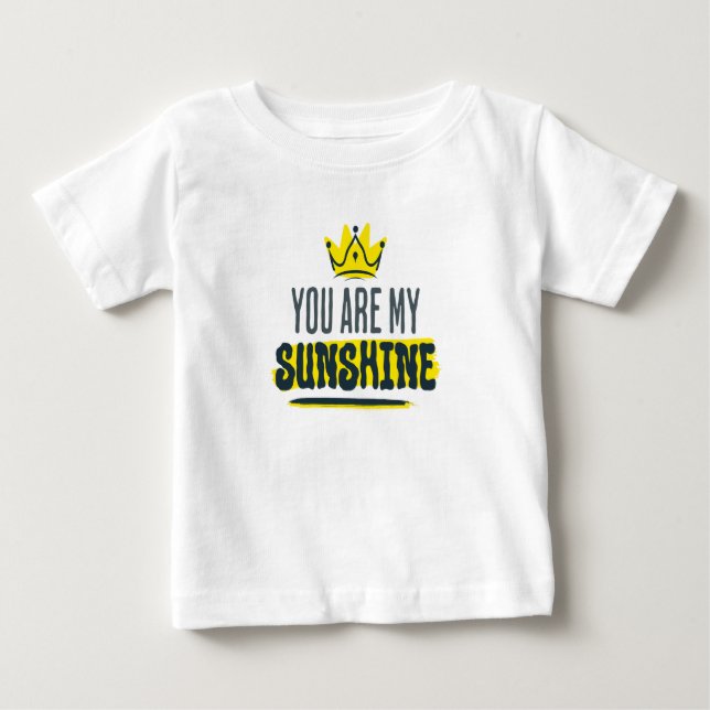 Kids "You Are My Sunshine" T-Shirt | Toddler Sun G (Front)