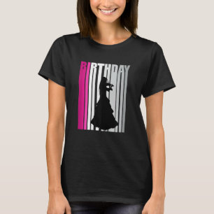 Kids Youth Pink Violin Birthday Violinist In Orche T-Shirt