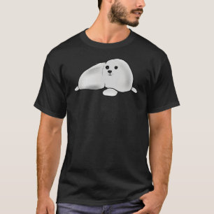 Kids Youth Teens Cute Arctic Harp Seal for Animal T-Shirt