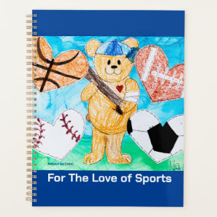 KidsArt for CHOC - For the Love of Sports Planner