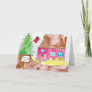 KidsArt for CHOC - Home for the Holidays Thank You Card