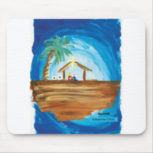 KidsArt for Choc - Peace on Earth Mouse Pad