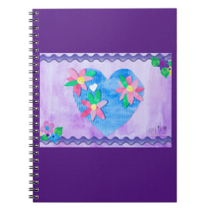 Kidsart for CHOC - Spring Time Heart Notebook