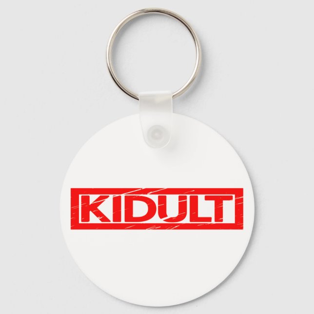 Kidult Stamp Key Ring (Front)