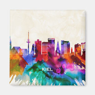 Kiel Skyline Magnet