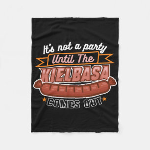 Kielbasa Poland Meat Sausage Food Lover Polish Men Fleece Blanket