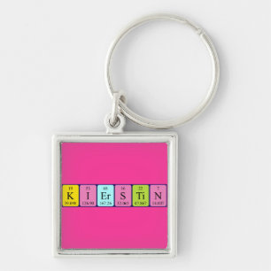 Kierstin periodic table name keyring