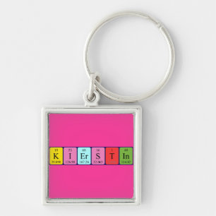 Kierstin periodic table name keyring