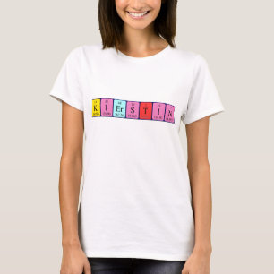 Kierstin periodic table name shirt