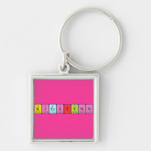 Kierstynn periodic table name keyring