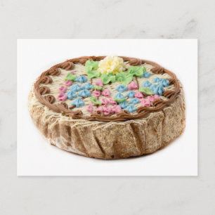 Kiev cake postcard