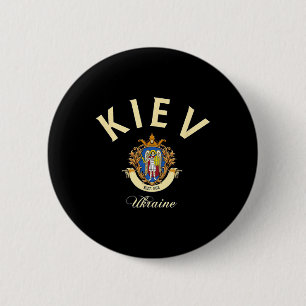 Kiev Ukraine Gifts Homeland Vacation Travel Souven 6 Cm Round Badge