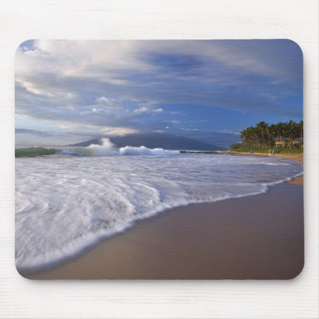 Kihei Beach, Maui, Hawaii, USA Mouse Pad (Front)