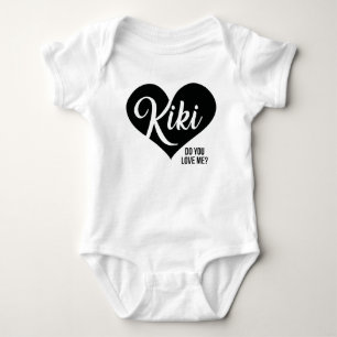 Kiki - Do you Love Me? - Baby Playsuit Romper Bodysuit
