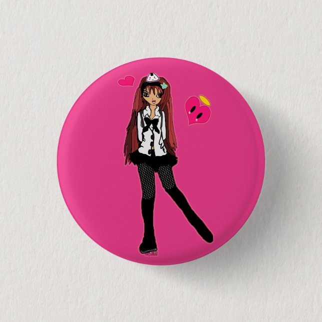 KiKi Mini Button (Front)