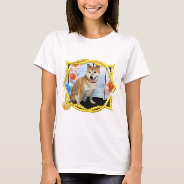 Kiki - Shiba Inus T-Shirt (Front)
