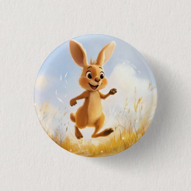 Kiki the Bunny 3 Cm Round Badge (Front)