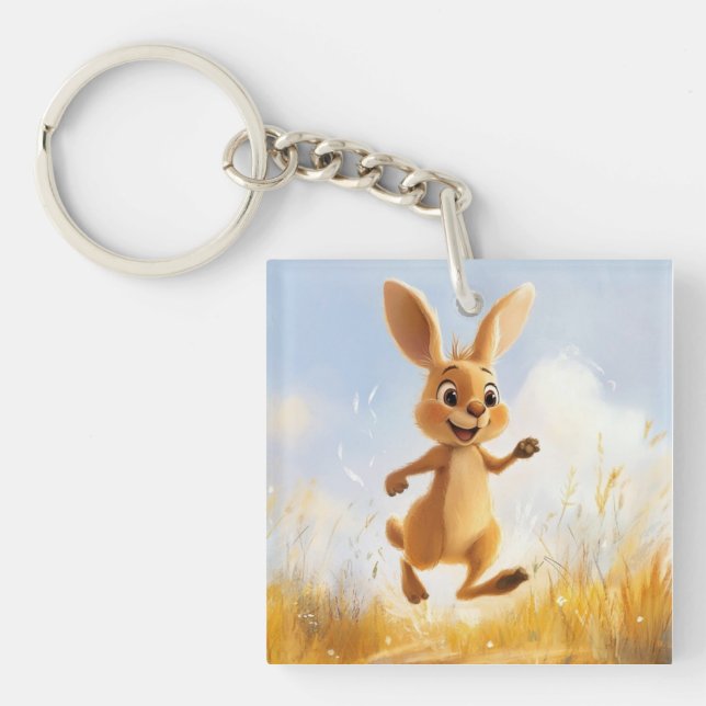 Kiki the Bunny Key Ring (Front)