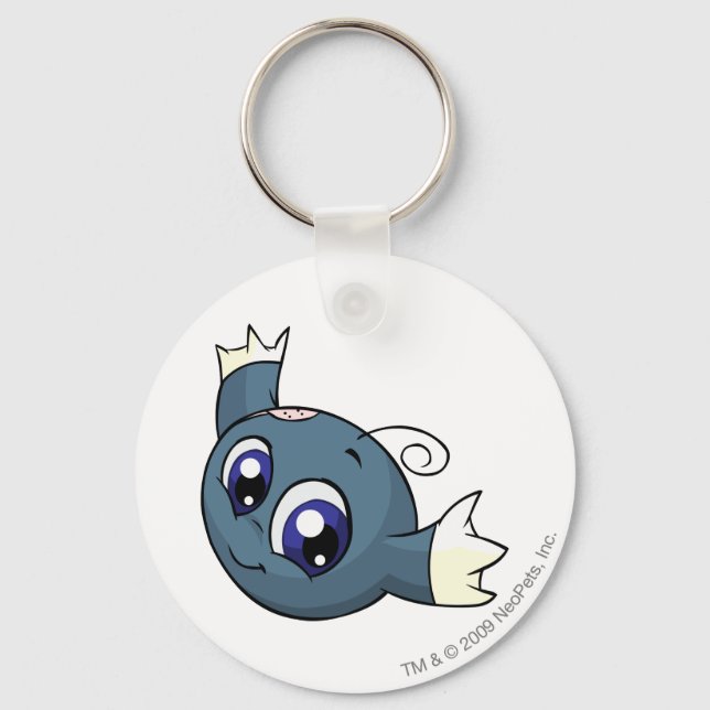 Kiko Blue Key Ring (Front)