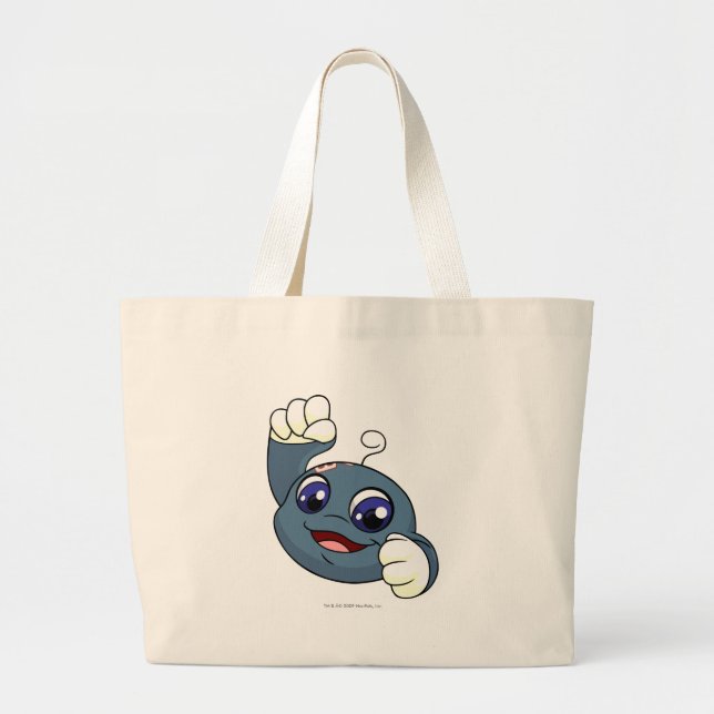 Kiko Blue Large Tote Bag (Front)