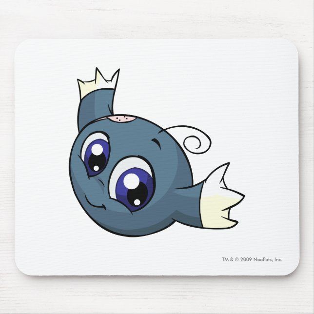 Kiko Blue Mouse Pad (Front)