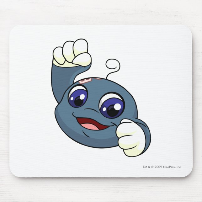 Kiko Blue Mouse Pad (Front)