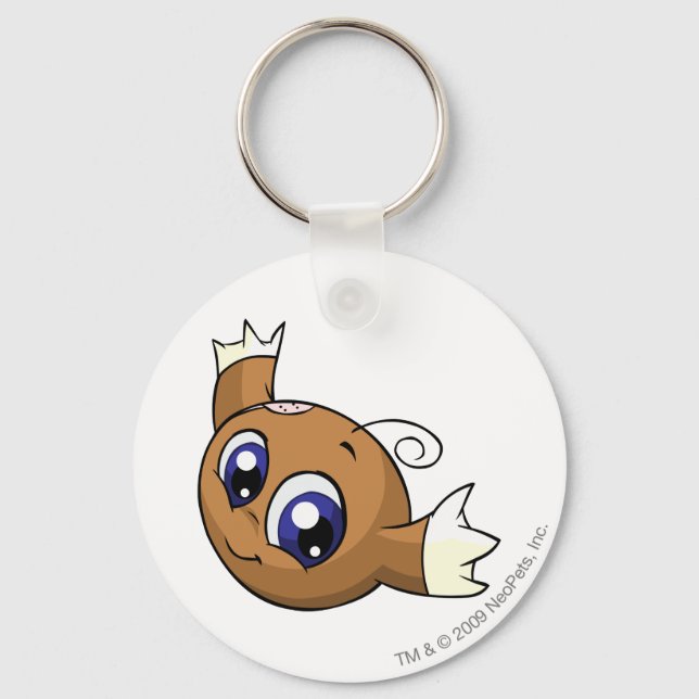 Kiko Brown Key Ring (Front)