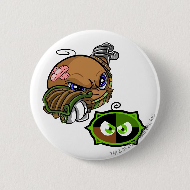 Kiko Lake Team Captain 1 6 Cm Round Badge (Front)