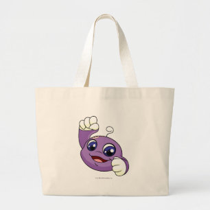 Kiko Purple Large Tote Bag