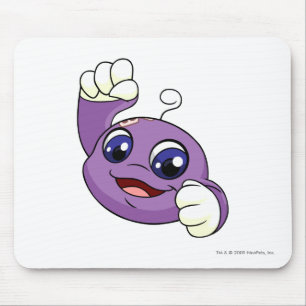Kiko Purple Mouse Pad