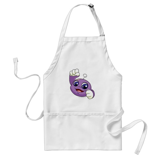 Kiko Purple Standard Apron (Front)