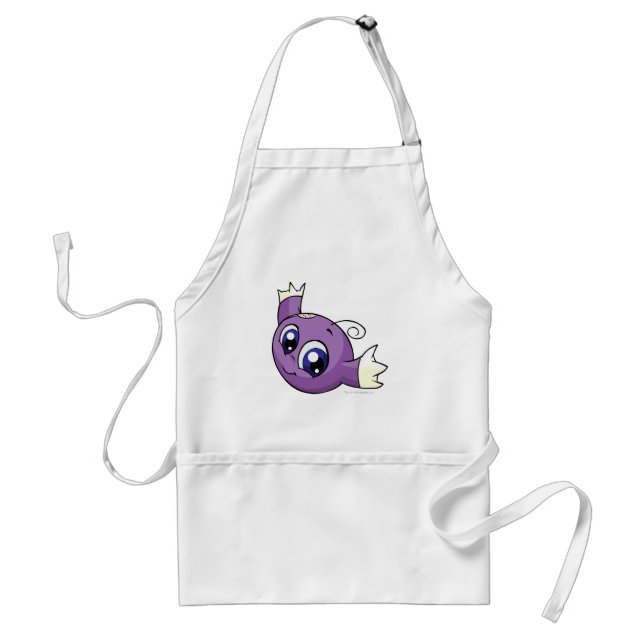 Kiko Purple Standard Apron (Front)