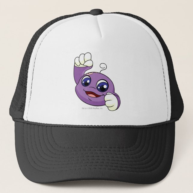 Kiko Purple Trucker Hat (Front)